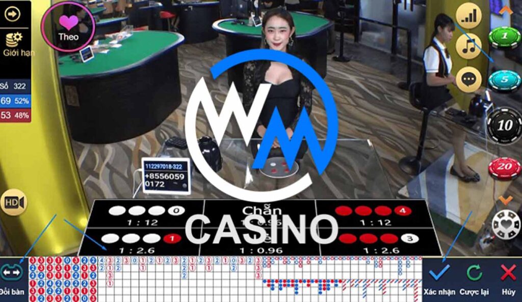 sảnh wm casino